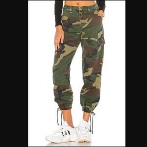 Lovers and Friends Green Camo Jogger Pants size 28